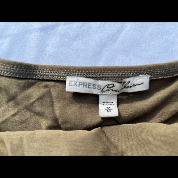 Belle-style Army Green Tube Top - Picture 6 of 9